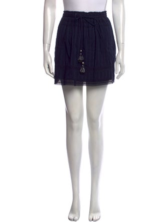 Zadig & Voltaire Tassel Accents Mini Skirt