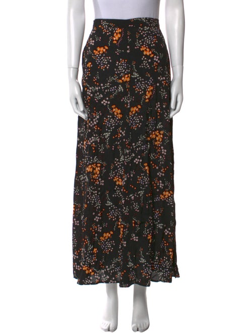 Zadig & Voltaire Floral Print Midi Length Skirt