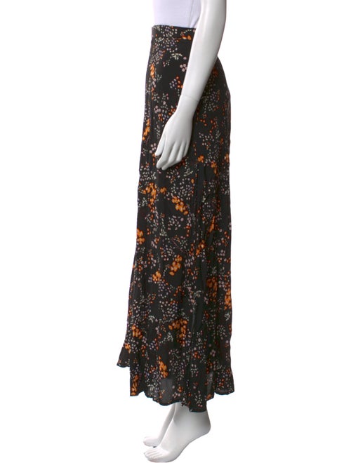 Zadig & Voltaire Floral Print Midi Length Skirt