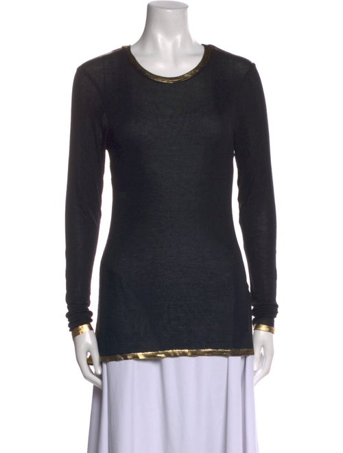 Zadig & Voltaire Scoop Neck Long Sleeve T-Shirt