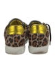 Zadig & Voltaire Ponyhair Animal Print Sneakers