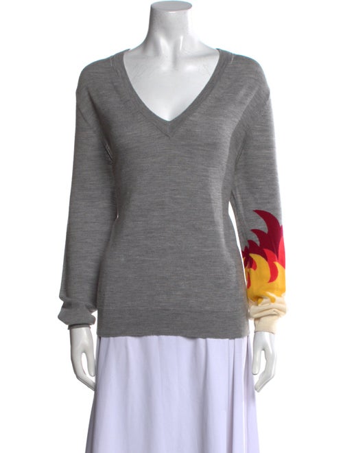 Zadig & Voltaire Merino Wool Graphic Print Sweater