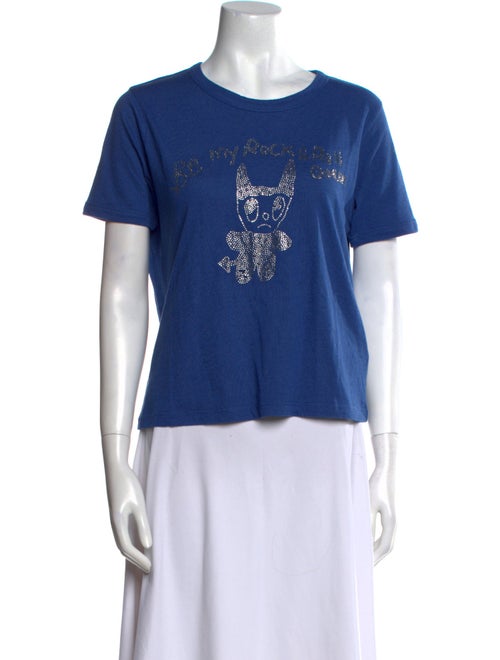 Zadig & Voltaire Graphic Print Crew Neck T-Shirt