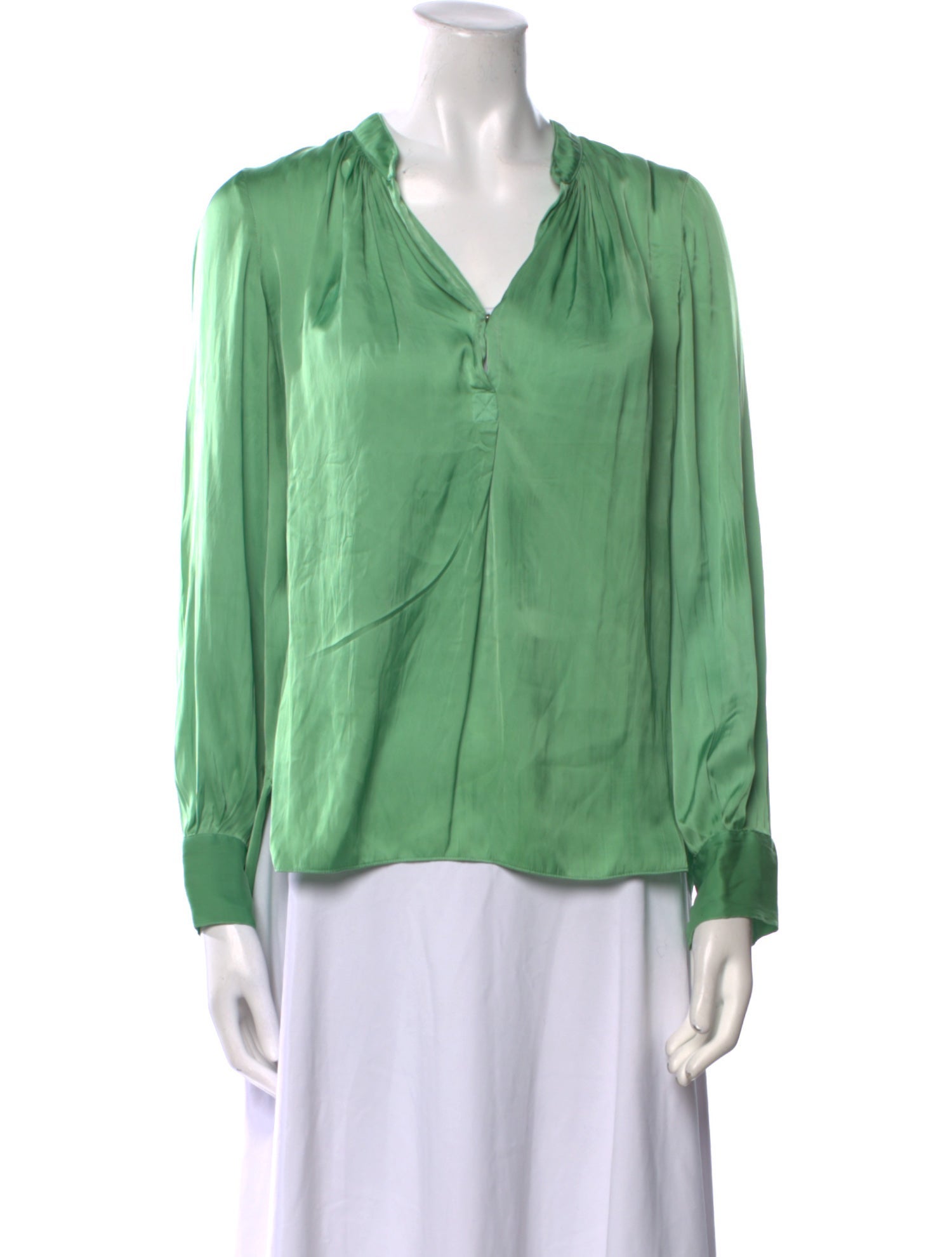 Zadig & Voltaire V-Neck Long Sleeve Blouse