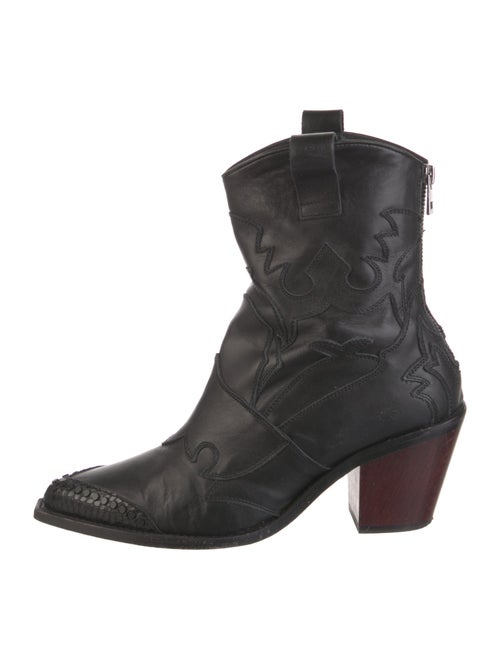 Zadig & Voltaire Leather Western Boots