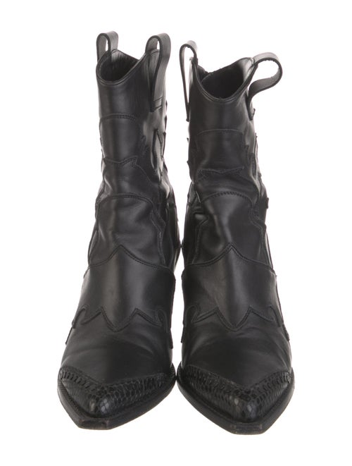 Zadig & Voltaire Leather Western Boots