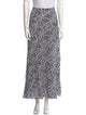Zadig & Voltaire Floral Print Midi Length Skirt