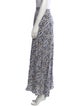 Zadig & Voltaire Floral Print Midi Length Skirt