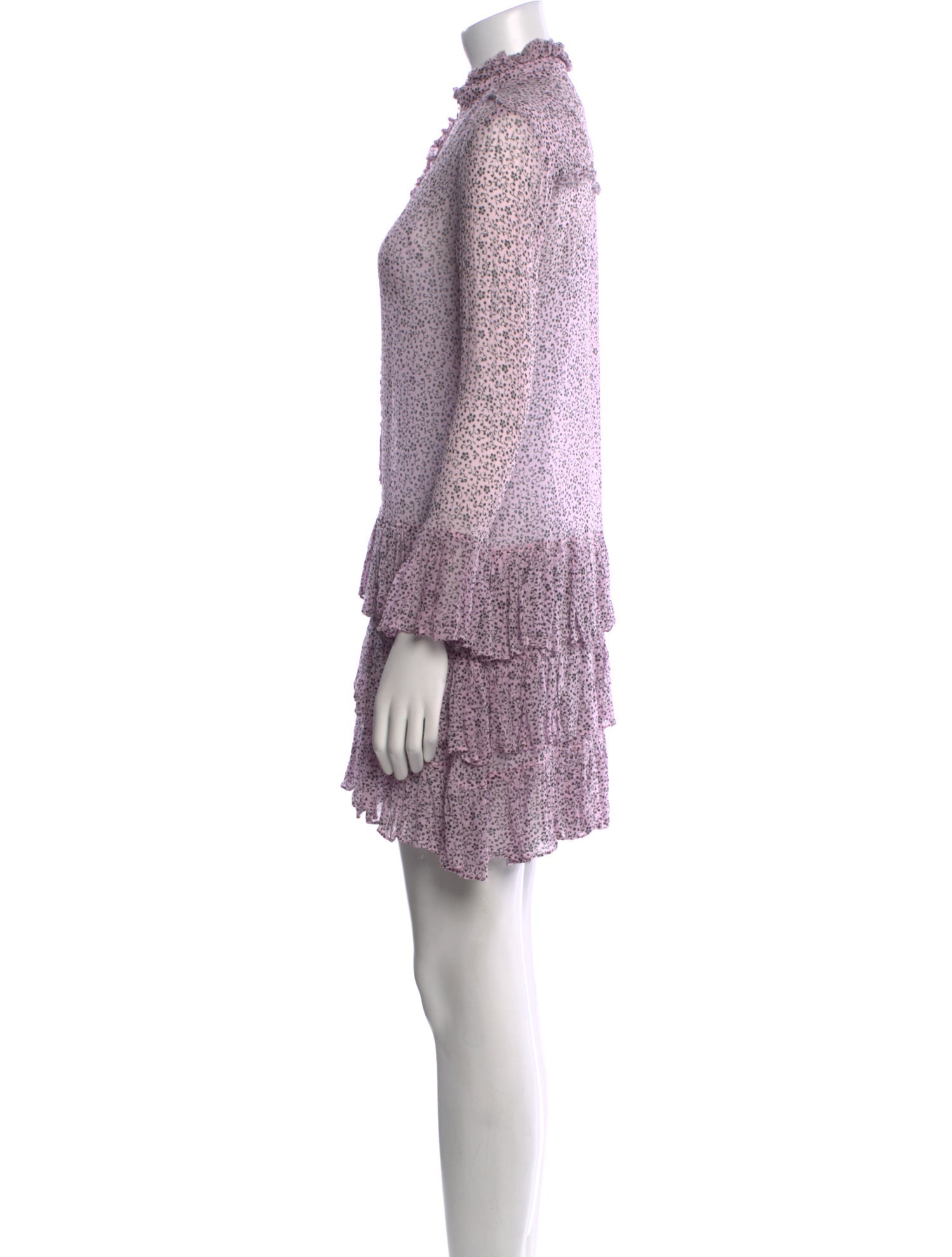 Zadig & Voltaire Floral Print Mini Dress