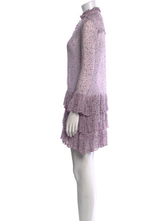 Zadig & Voltaire Floral Print Mini Dress