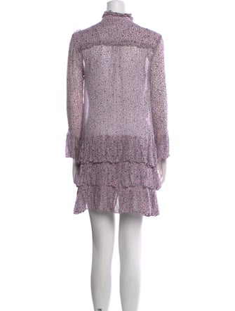 Zadig & Voltaire Floral Print Mini Dress