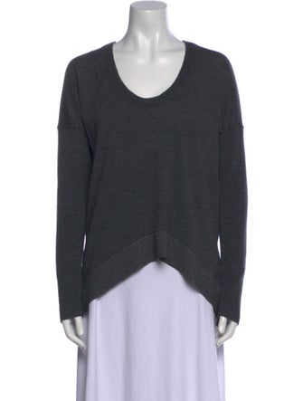 Zadig & Voltaire Merino Wool Scoop Neck Sweater