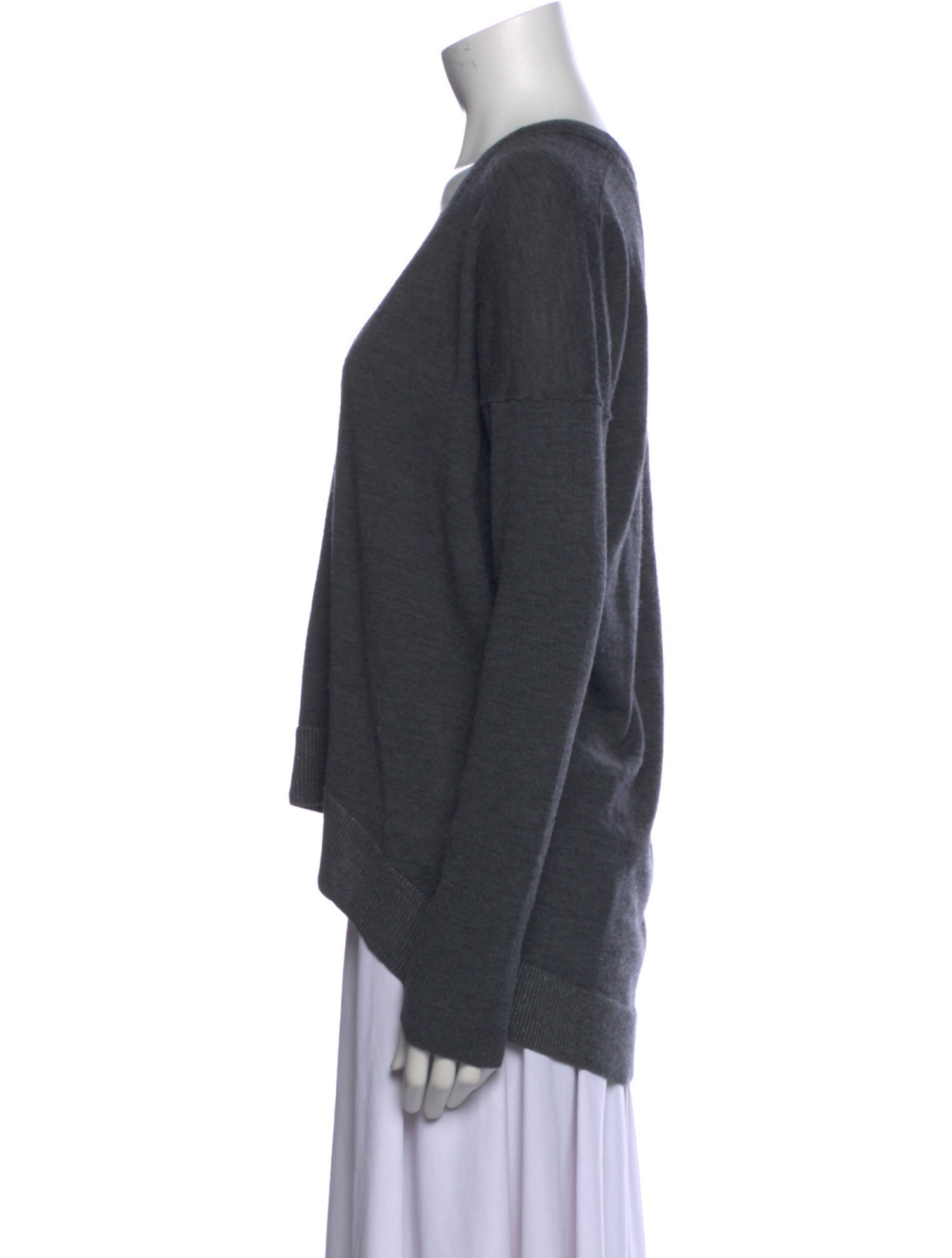 Zadig & Voltaire Merino Wool Scoop Neck Sweater