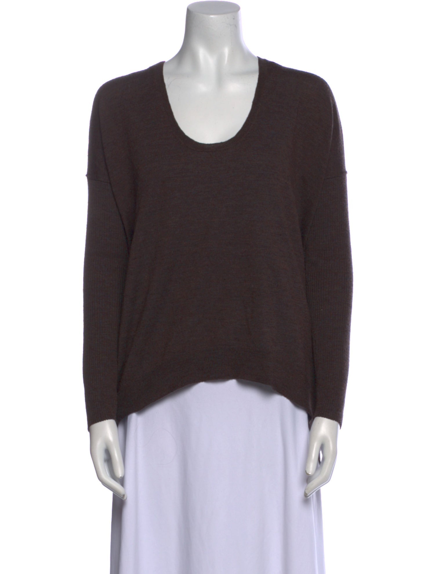Zadig & Voltaire Merino Wool Scoop Neck Sweater