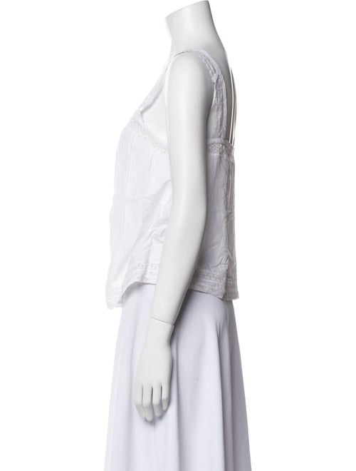 Zadig & Voltaire Square Neckline Sleeveless Top