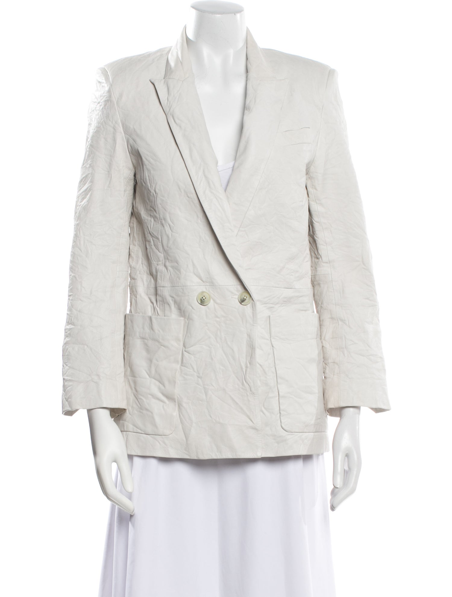 Zadig & Voltaire Leather Blazer