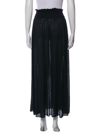 Zadig & Voltaire Silk Midi Length Skirt