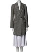 Zadig & Voltaire Wool Printed Peacoat