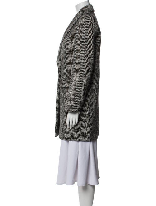 Zadig & Voltaire Wool Printed Peacoat