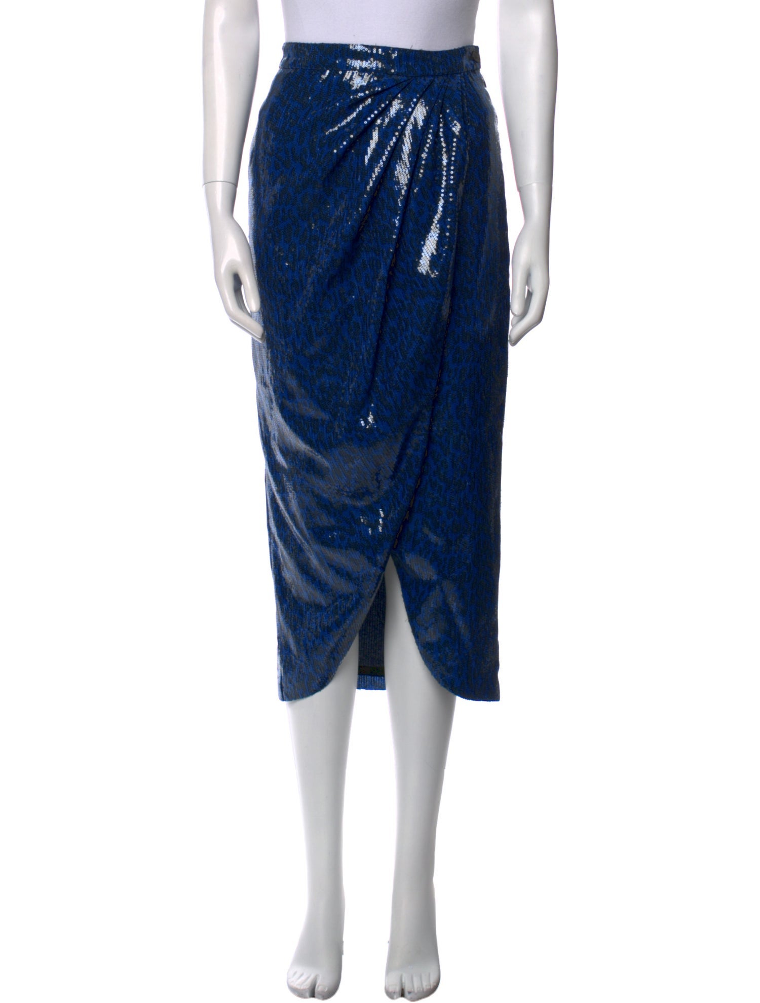 Zadig & Voltaire Animal Print Midi Length Skirt w/ Tags