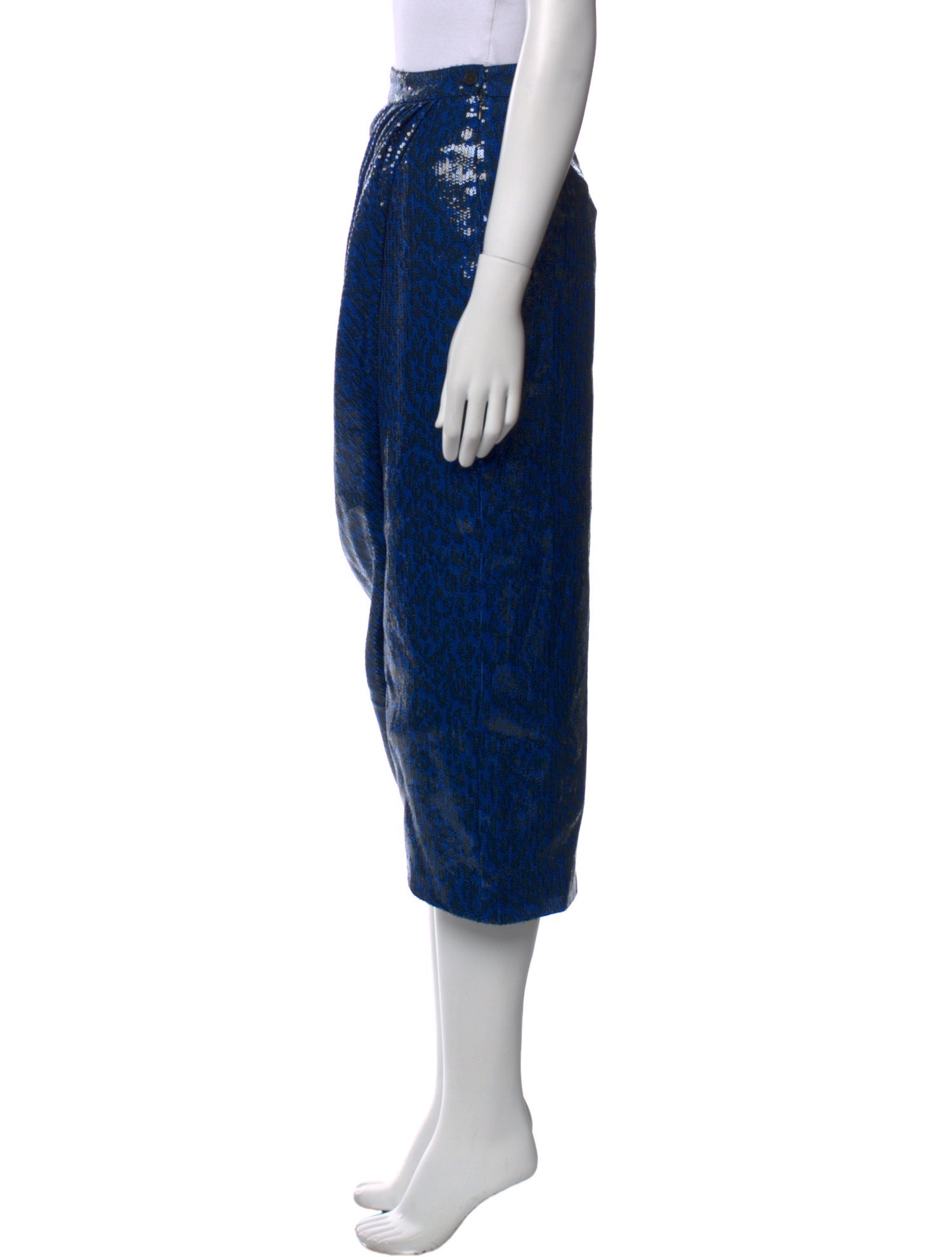 Zadig & Voltaire Animal Print Midi Length Skirt w/ Tags