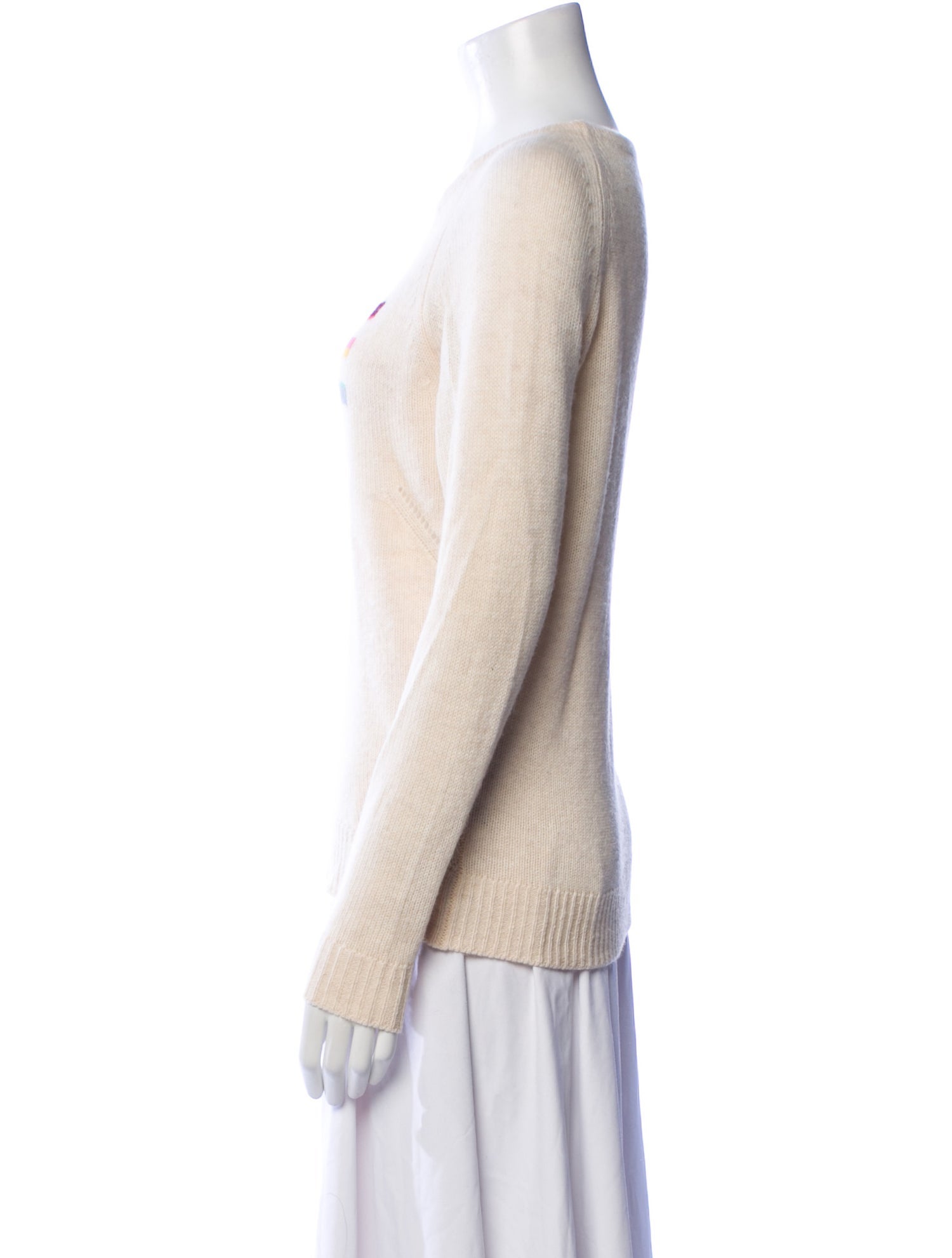 Zadig & Voltaire Cashmere Graphic Print Sweater