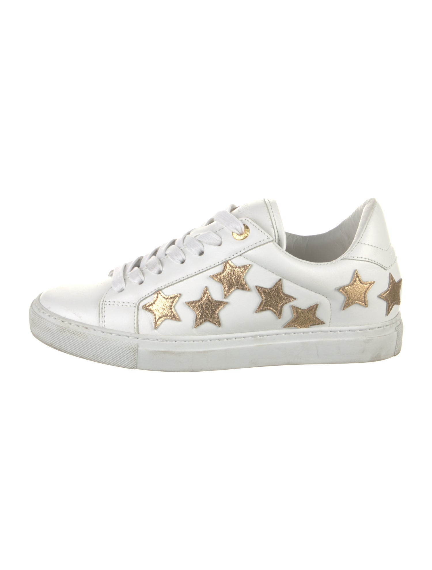 Zadig & Voltaire Leather Printed Sneakers