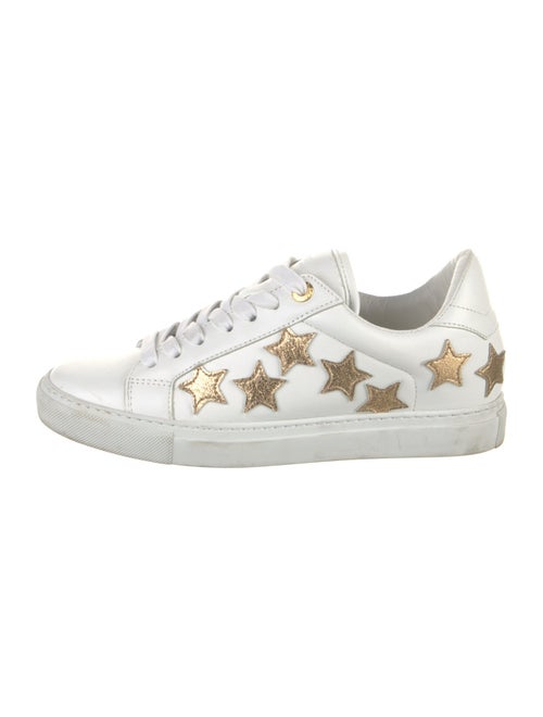 Zadig & Voltaire Leather Printed Sneakers