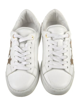Zadig & Voltaire Leather Printed Sneakers