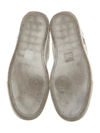 Zadig & Voltaire Leather Printed Sneakers