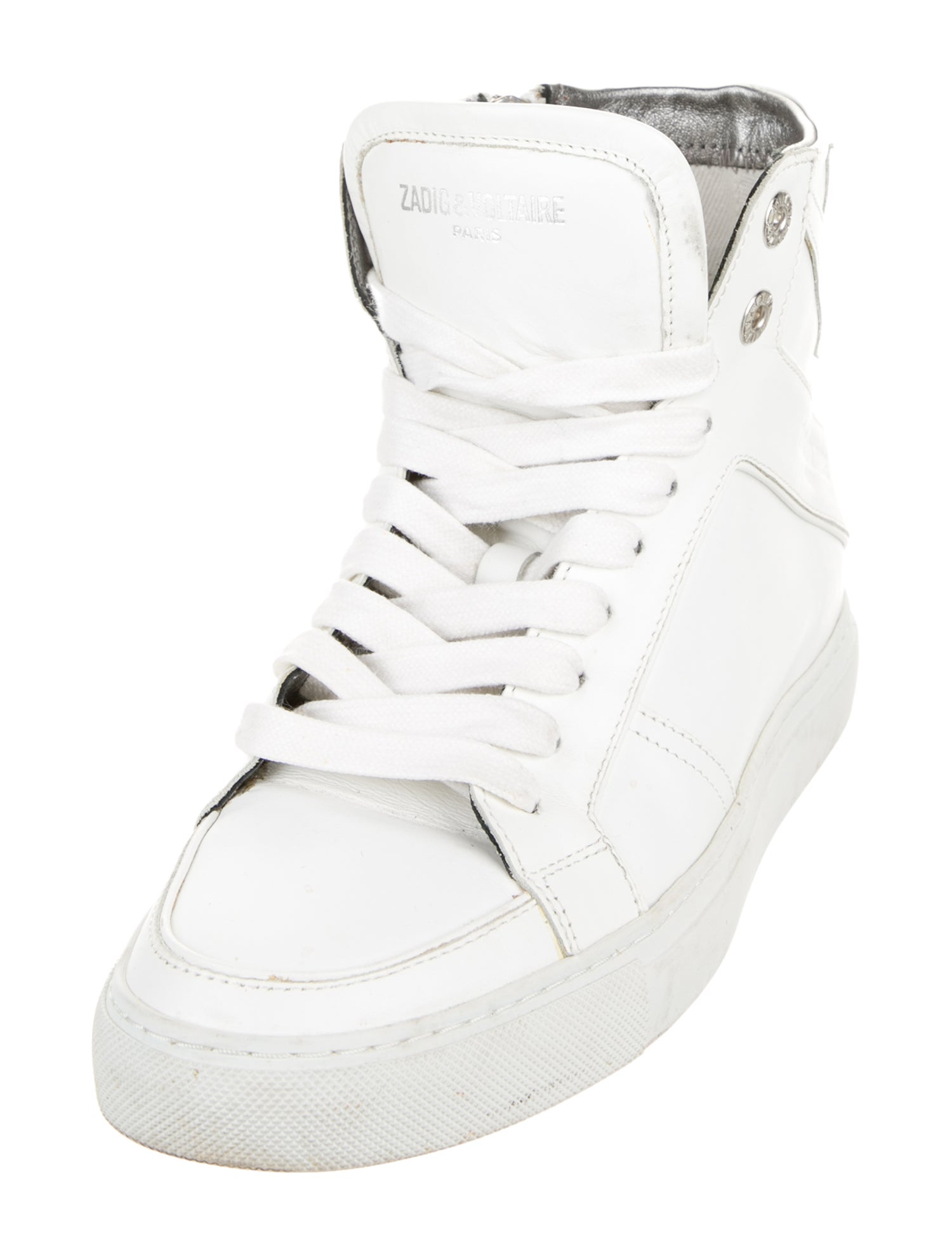 Zadig & Voltaire Leather Sneakers
