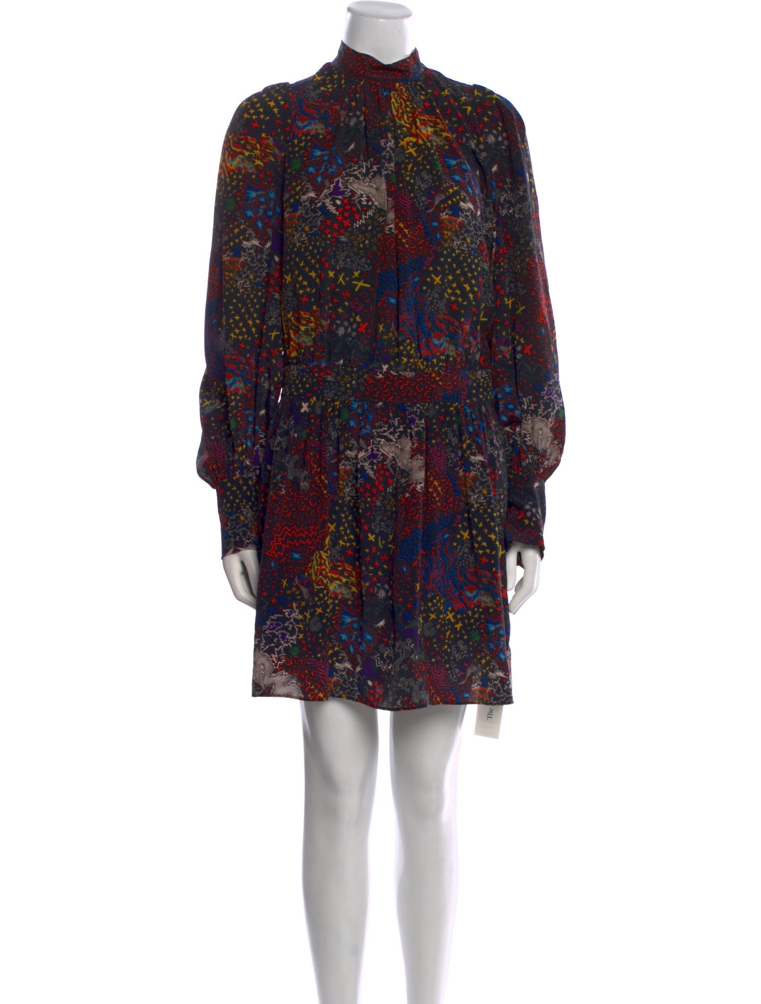 Zadig & Voltaire Floral Print Mini Dress