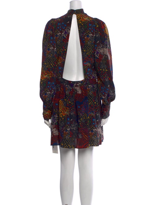 Zadig & Voltaire Floral Print Mini Dress