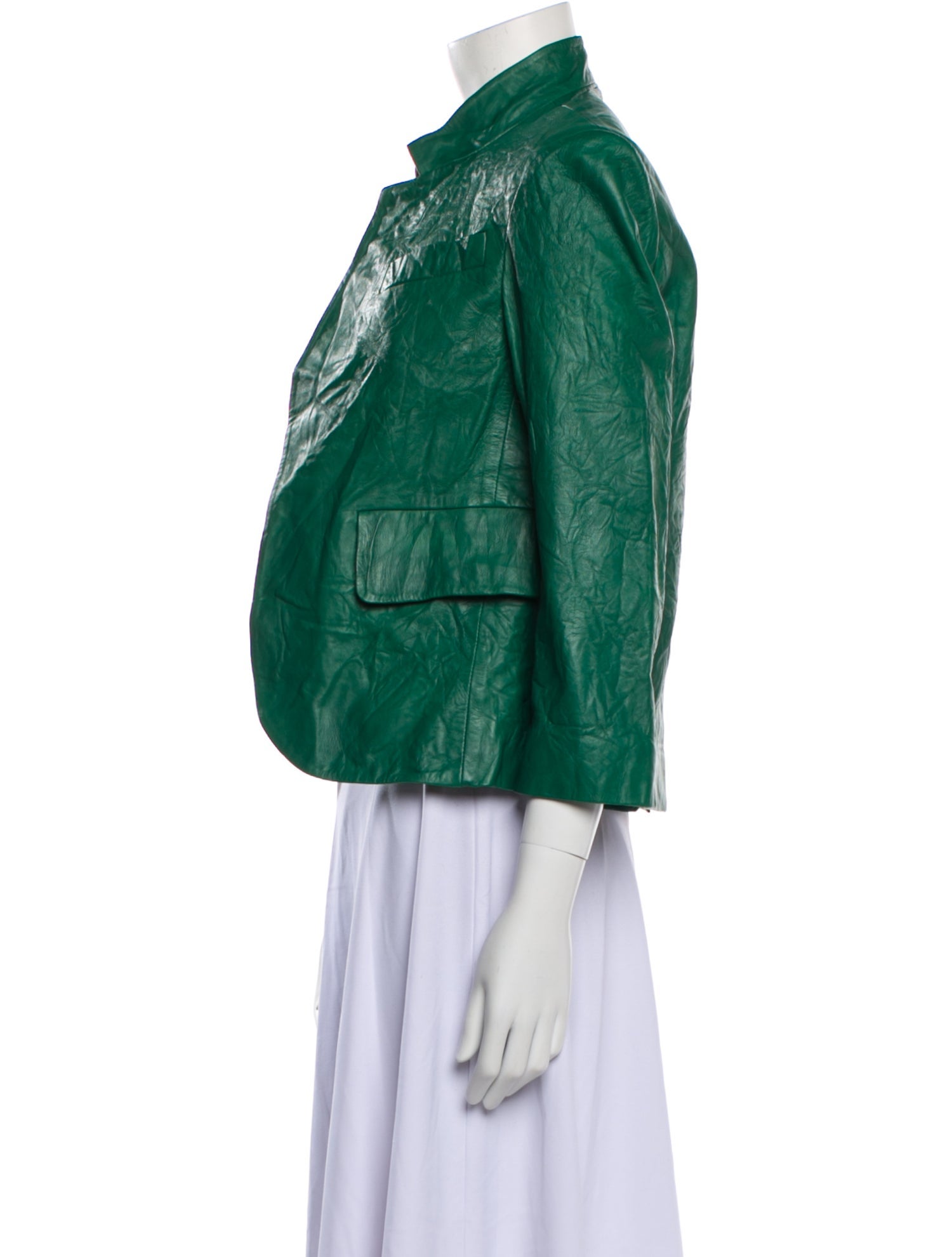 Zadig & Voltaire Lamb Leather Evening Jacket