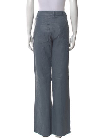 Zadig & Voltaire Leather Wide Leg Pants