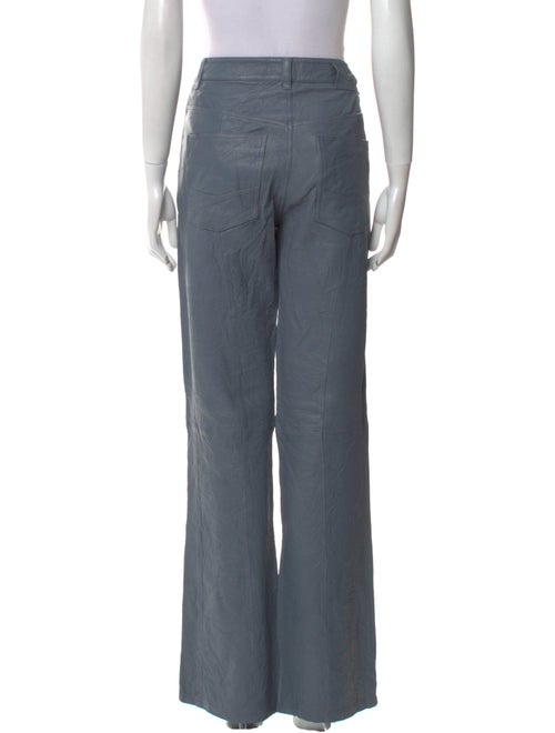 Zadig & Voltaire Leather Wide Leg Pants