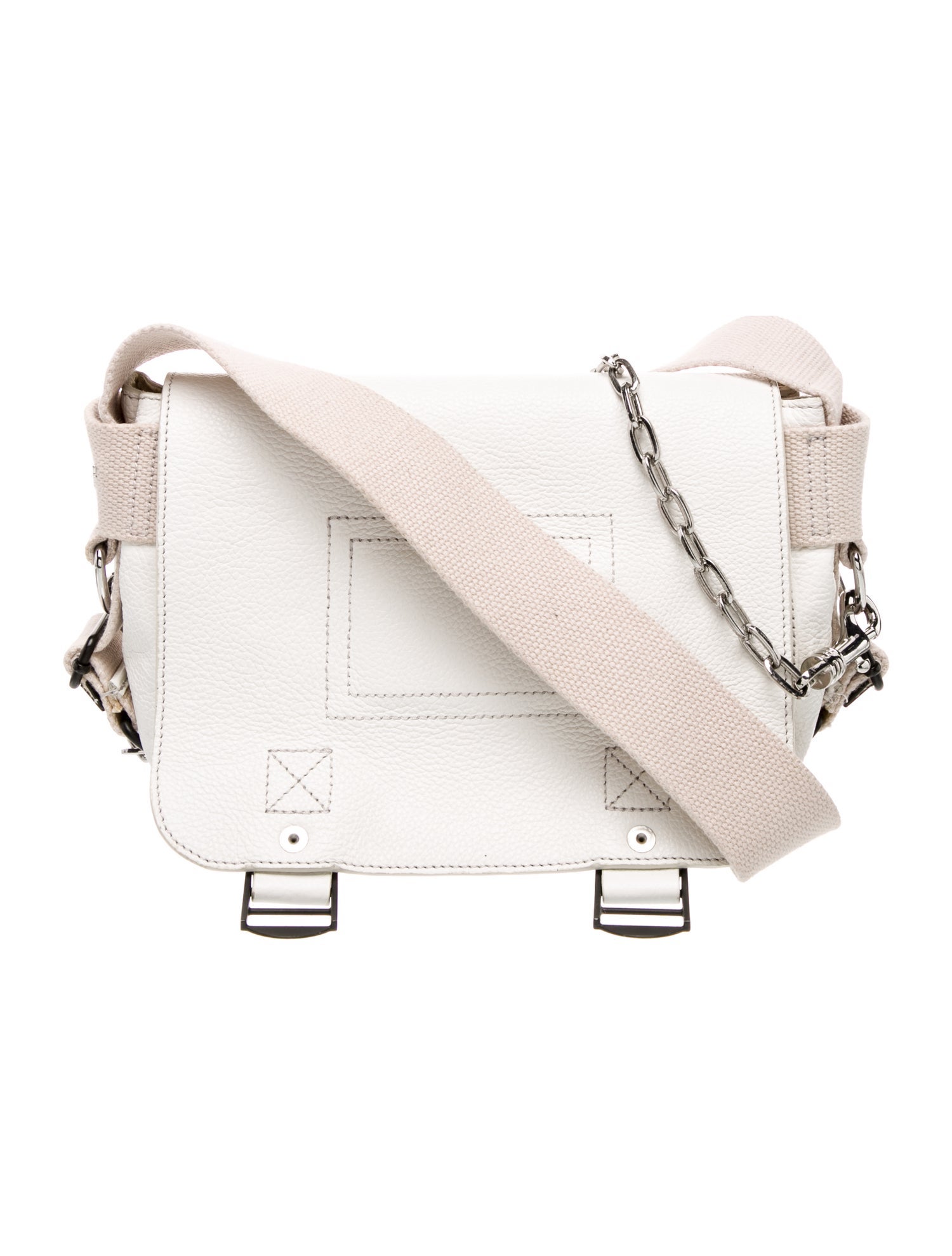 Zadig & Voltaire Leather Messenger Bag