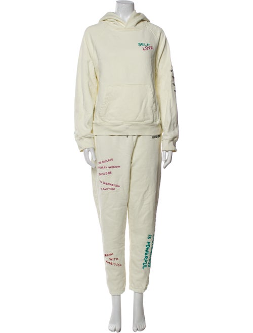 Zadig & Voltaire Graphic Print Embroidered Accent Tracksuit