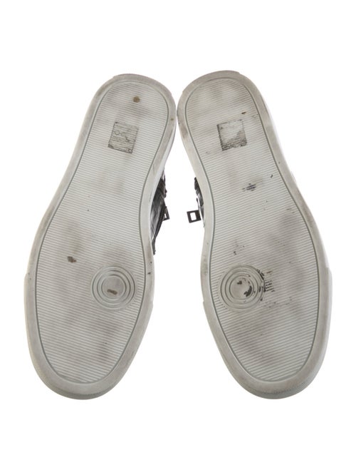 Zadig & Voltaire Crocodile Printed Sneakers