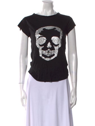 Zadig & Voltaire Graphic Print Crew Neck T-Shirt