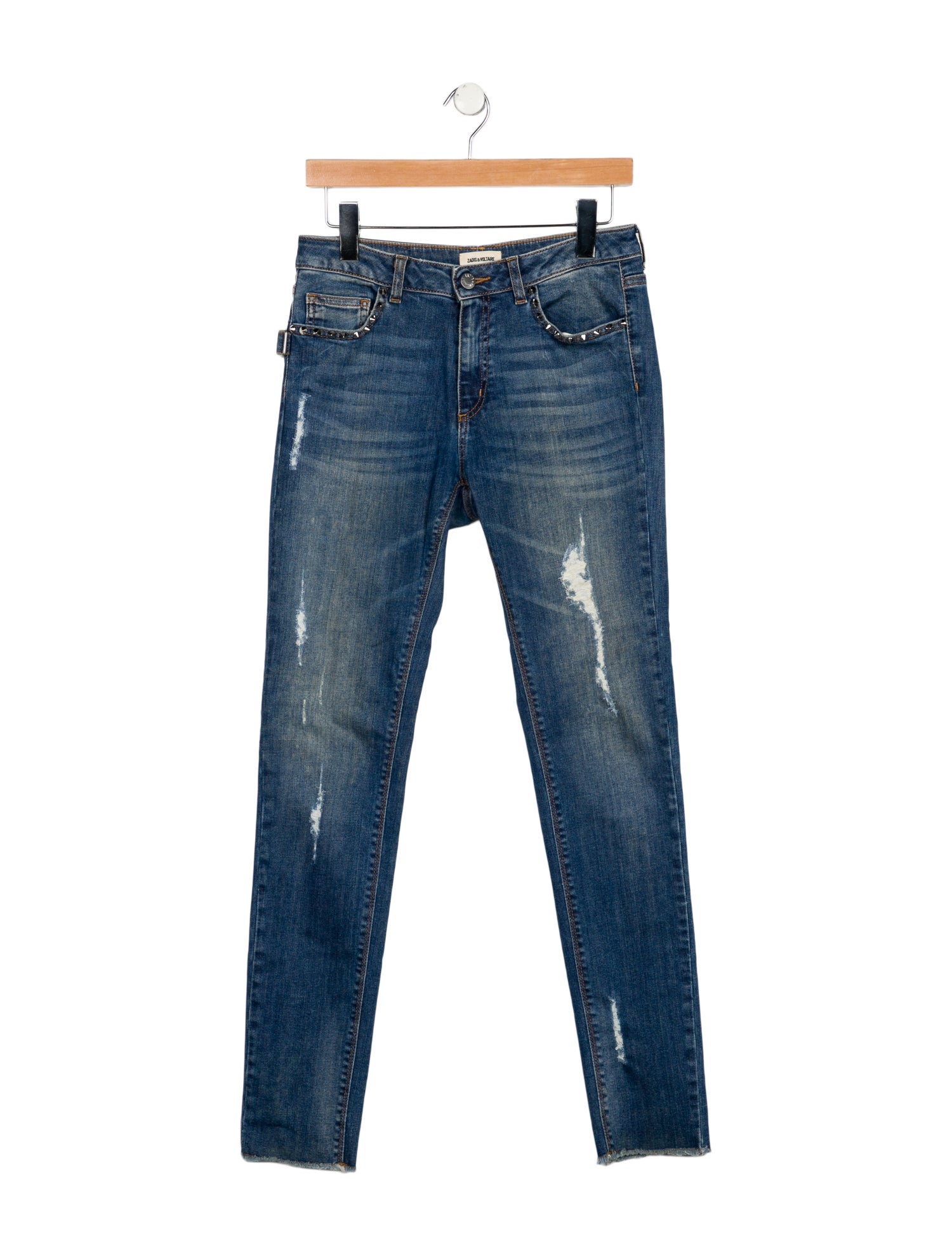 Zadig & Voltaire High-Rise Skinny Leg Jeans