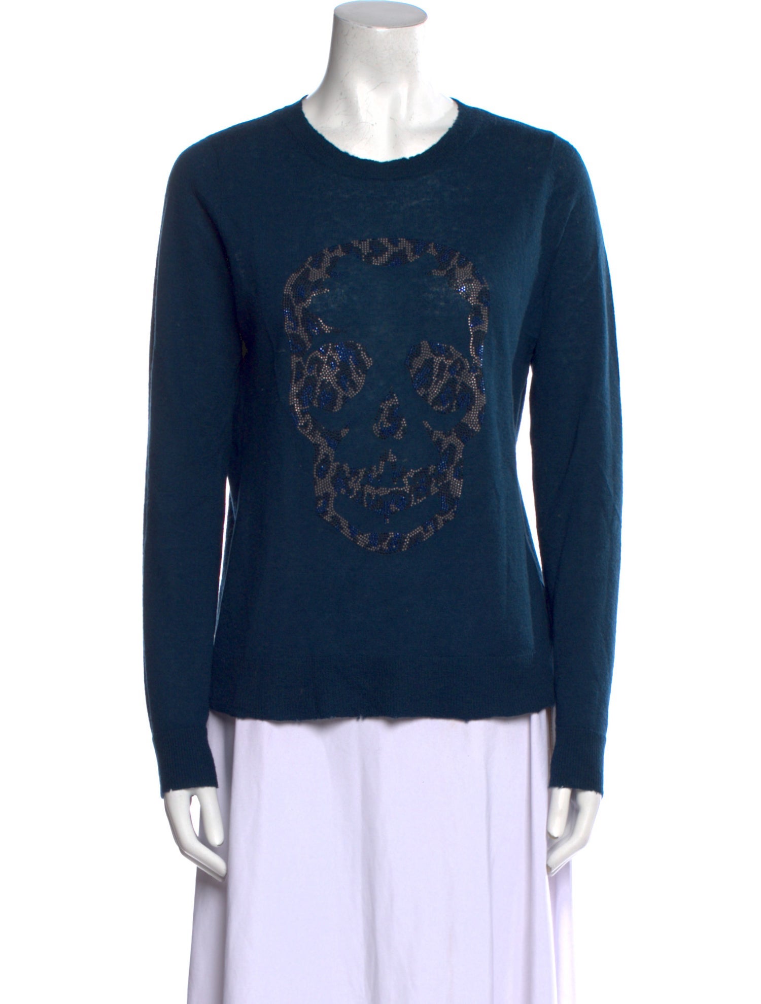 Zadig & Voltaire Cashmere Graphic Print Sweater