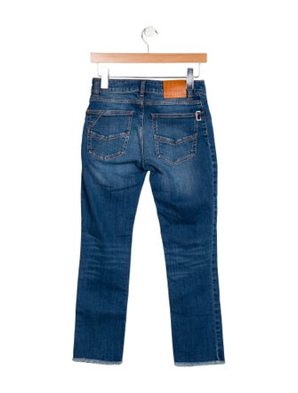 Zadig & Voltaire Low-Rise Straight Leg Jeans