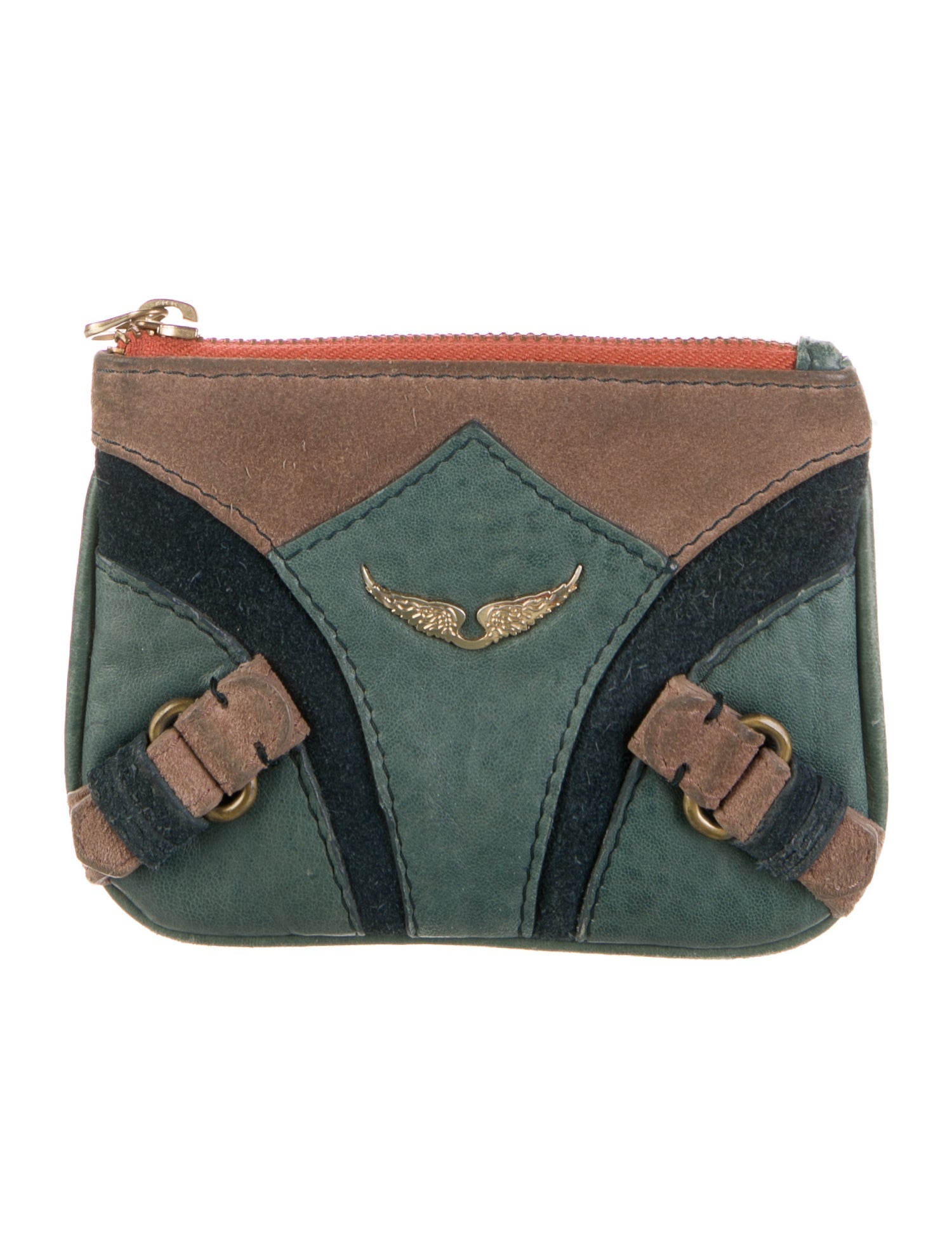 Zadig & Voltaire Leather Printed Coin Pouch