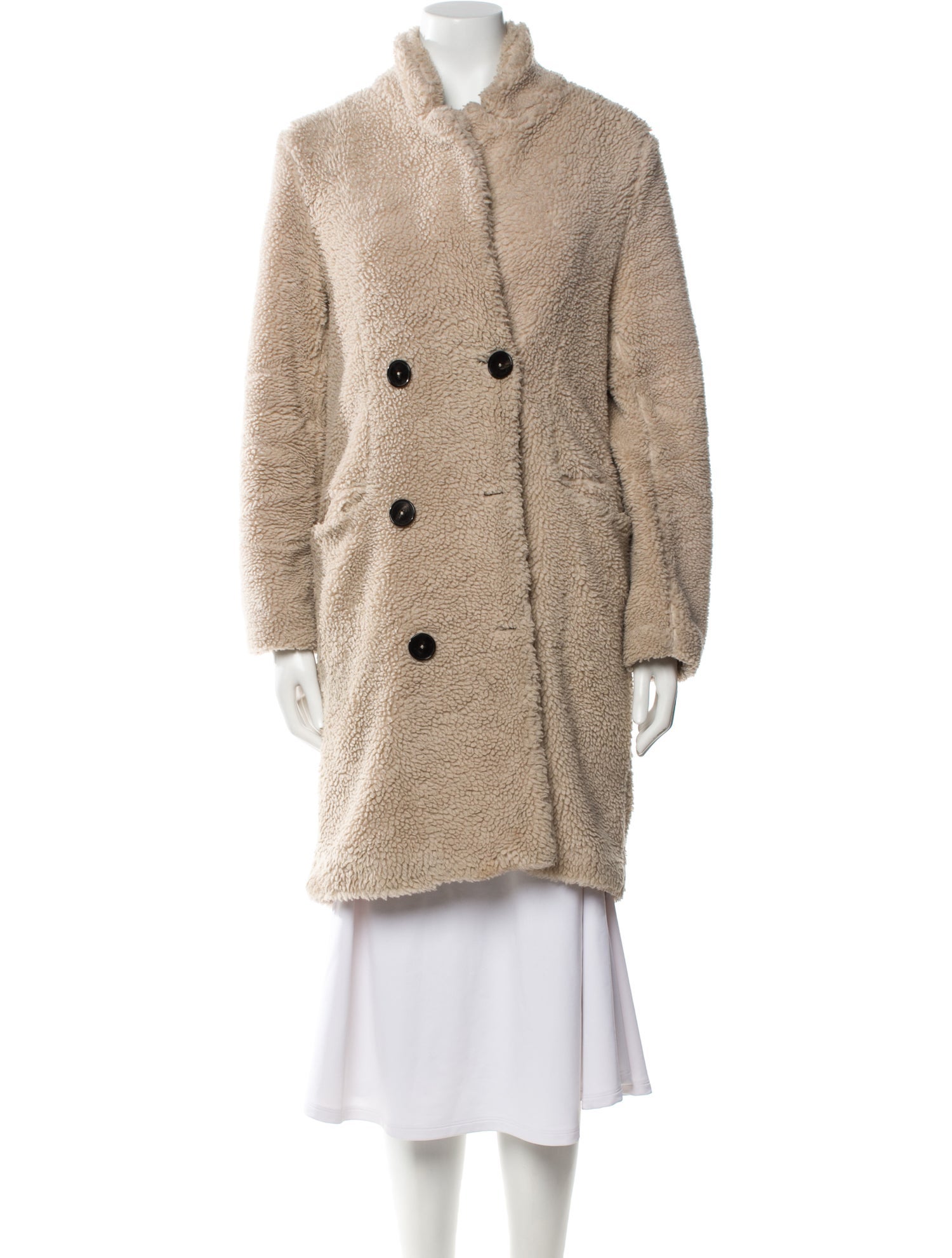 Zadig & Voltaire Faux Fur Coat