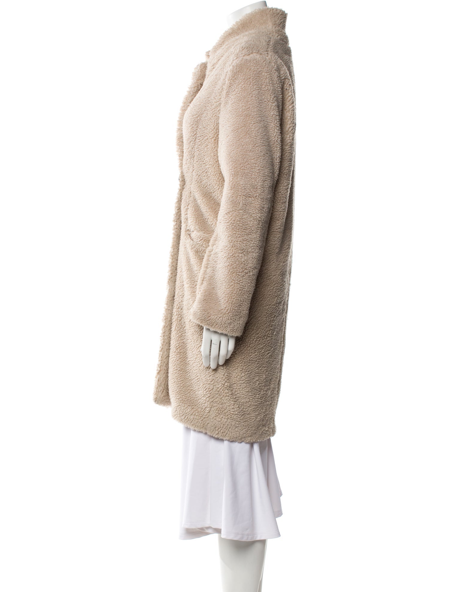 Zadig & Voltaire Faux Fur Coat