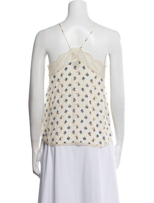 Zadig & Voltaire Printed V-Neck Top