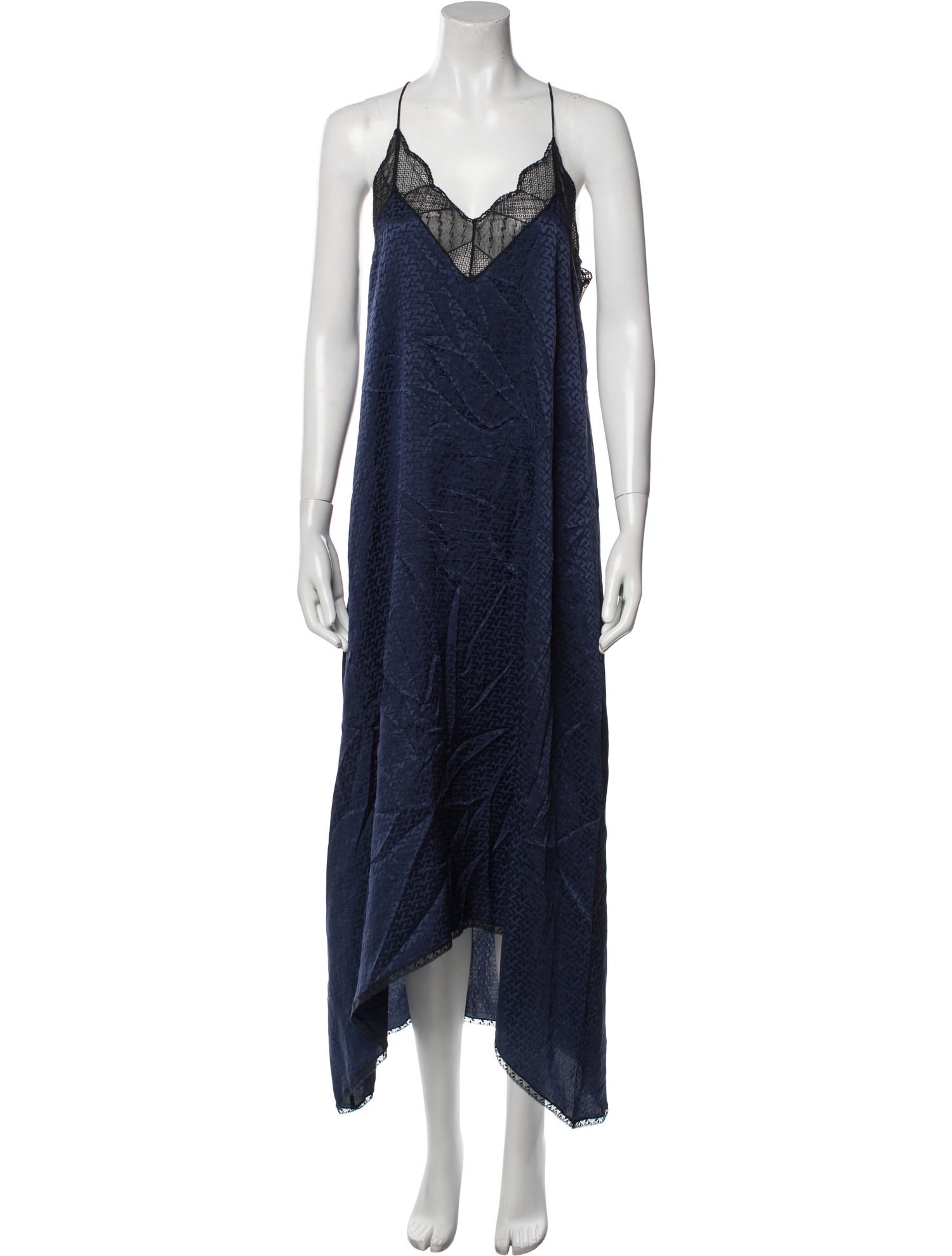 Zadig & Voltaire Satin Long Dress