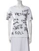 Zadig & Voltaire Marta Manifesto Graphic Print T-Shirt