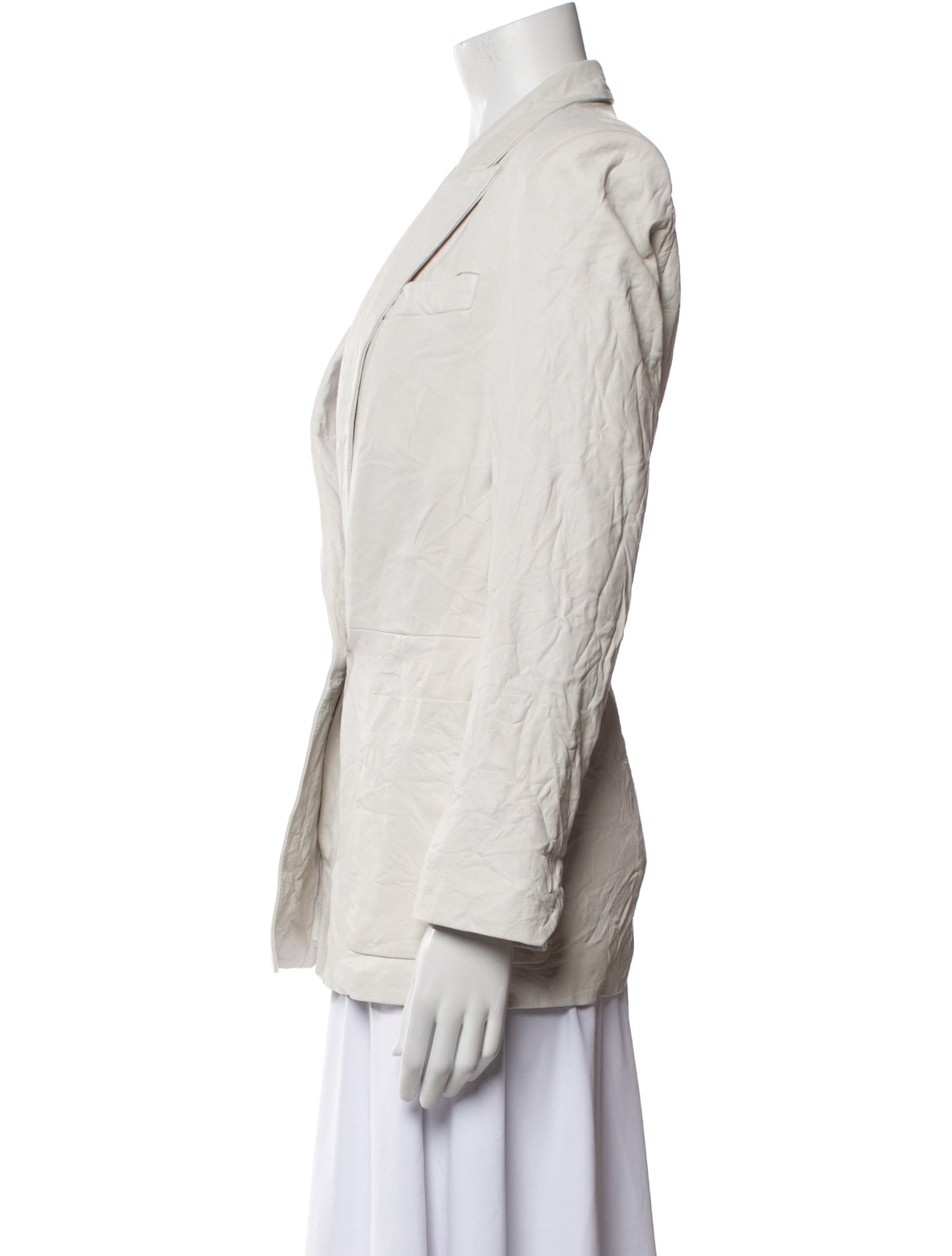 Zadig & Voltaire Lamb Leather Blazer